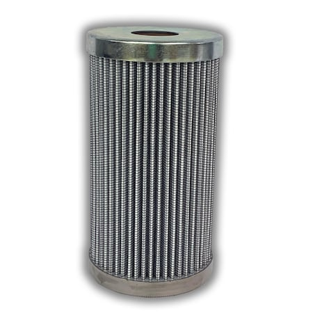 Hydraulic Filter, Replaces FILTREC DMD034F10V, Pressure Line, 10 Micron, Outside-In